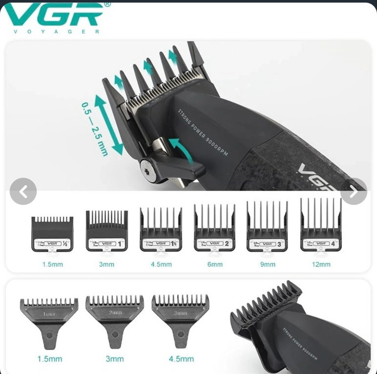 ماشین اصلاح وی جی ار مدل 640T